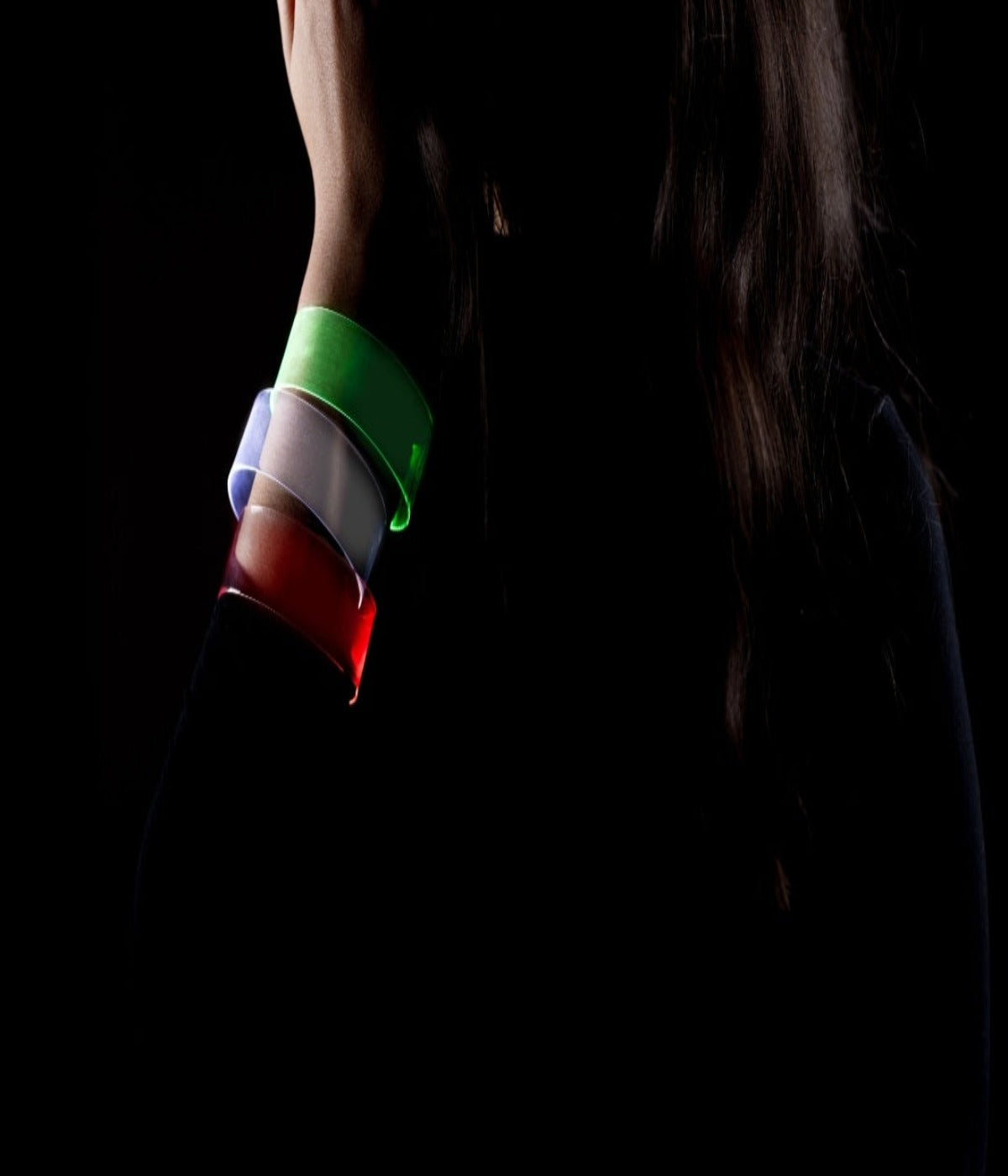 علم مع مغناطيس تثبيت